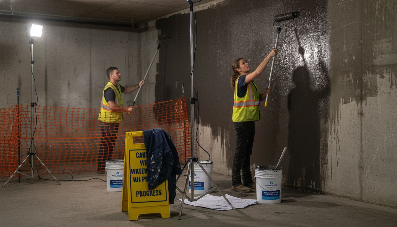 negative side waterproofing