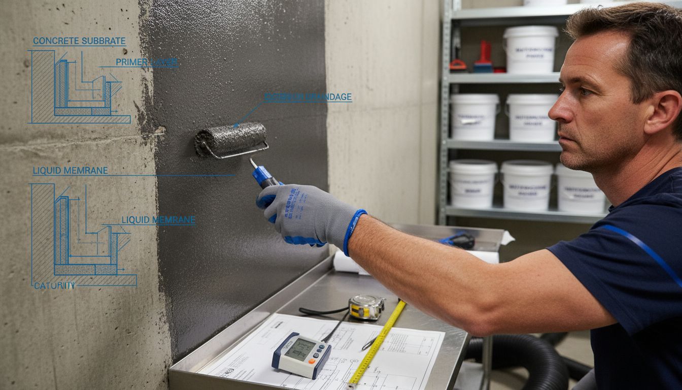 liquid membrane application