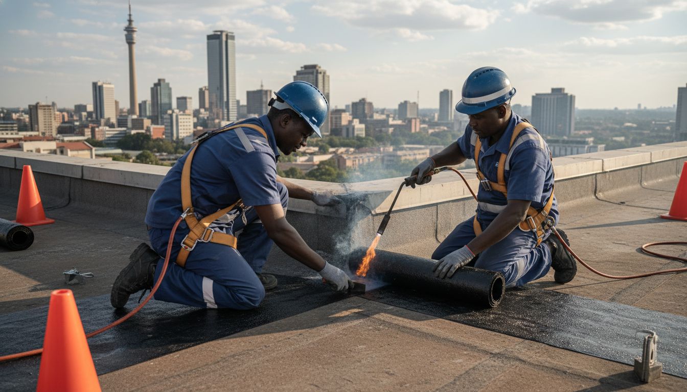 bituminous membrane application