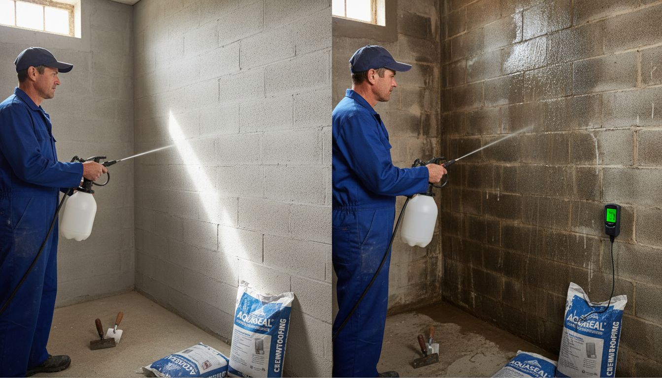 cementitious waterproofing application