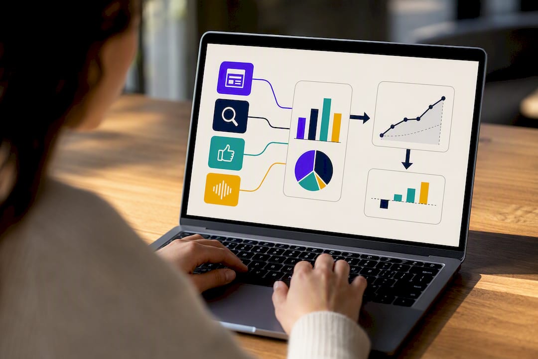 Cross-channel attribution paths and measurement