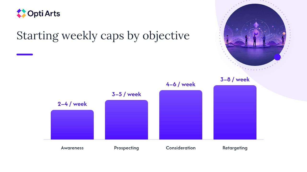 How Do You Set the Right Cap by Objective and Audience? — overview diagram