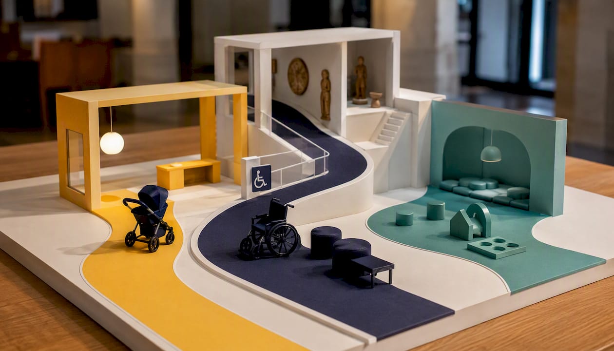 Inclusive museum visit planning pathways