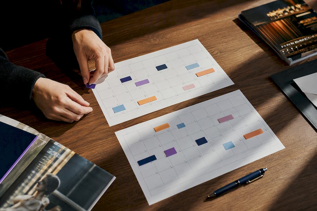 Seasonal campaign calendars being carefully planned