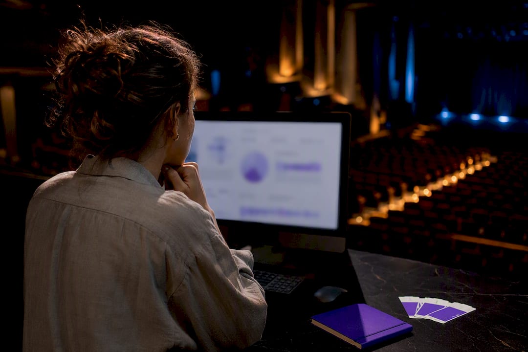 Venue marketer reviewing email audience segments