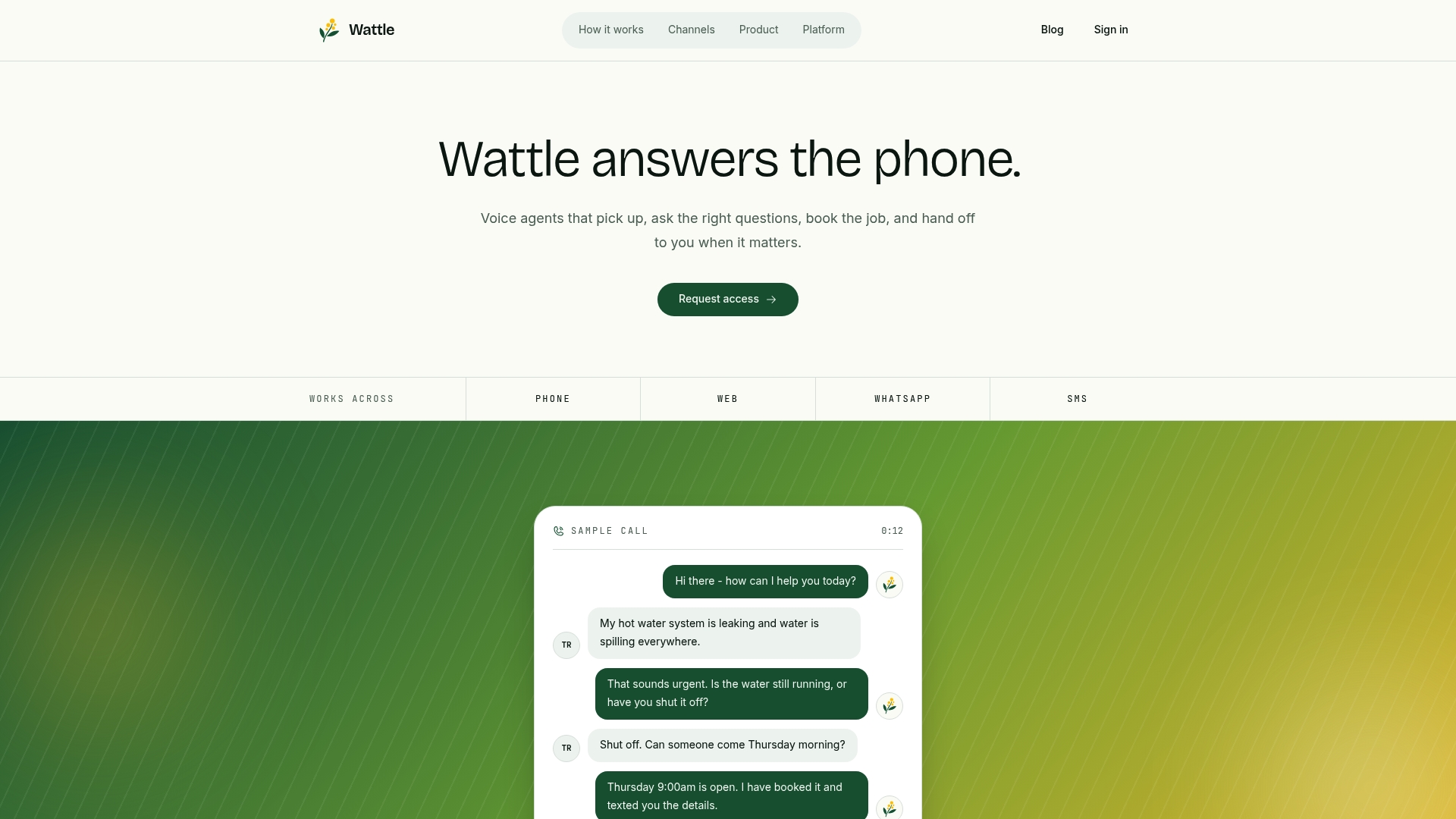 Wattle