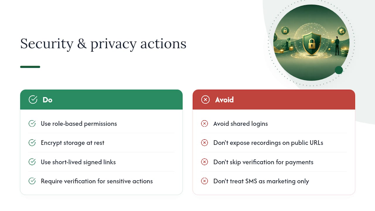 Security and privacy considerations beyond the basics — overview diagram