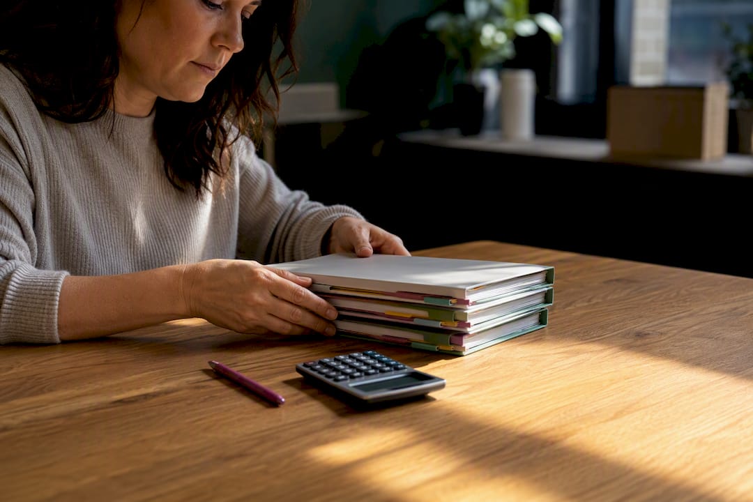 Operations lead organizing small-business SOP binders