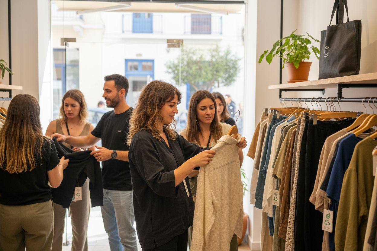 sustainable fashion shoppers Greece