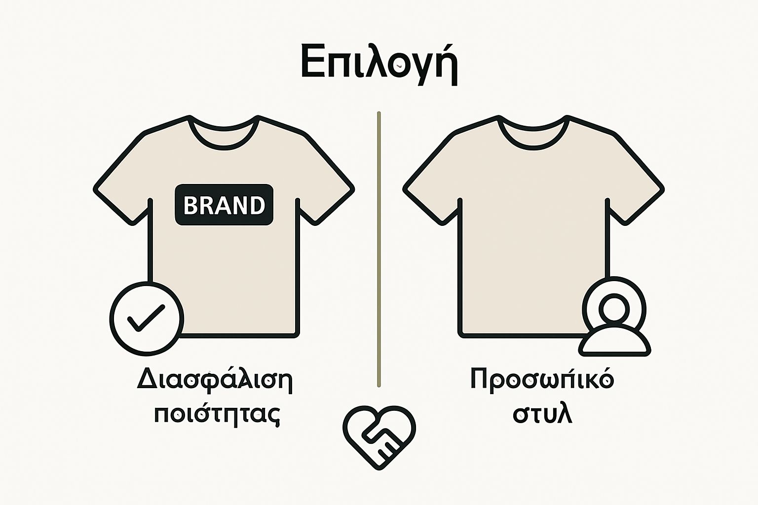 Branded vs non-branded clothing basic comparison