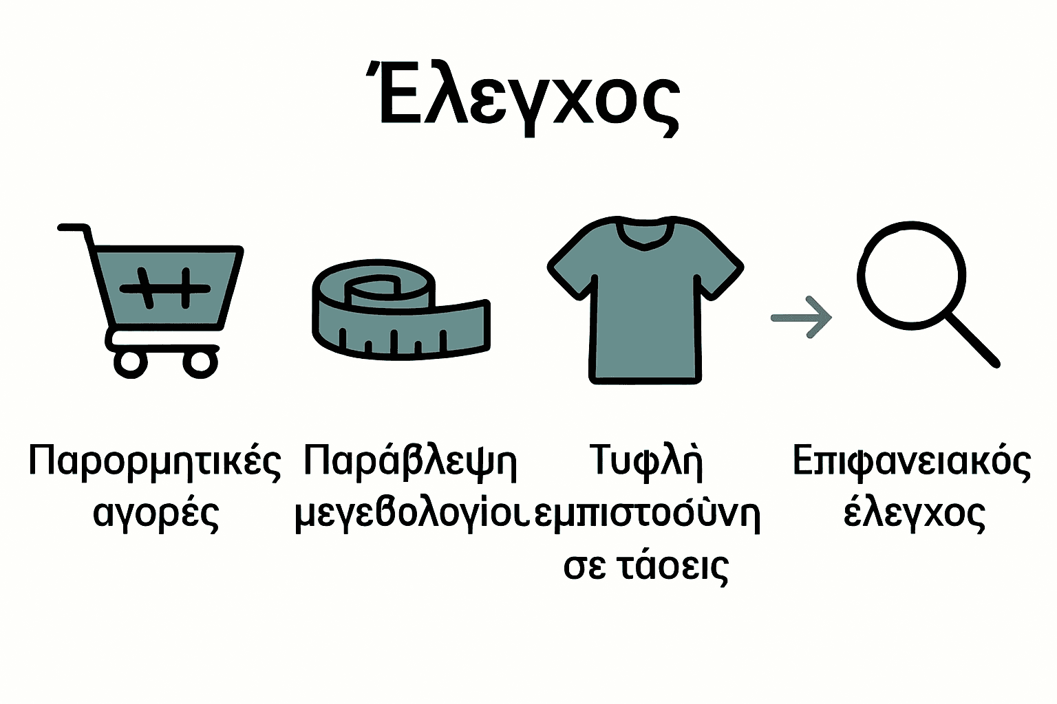 Infographic απεικόνισης βασικών λαθών στην επιλογή ρούχων