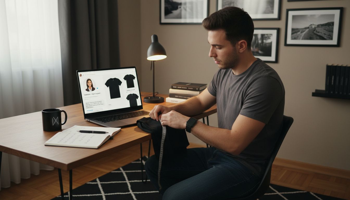 customer service menswear