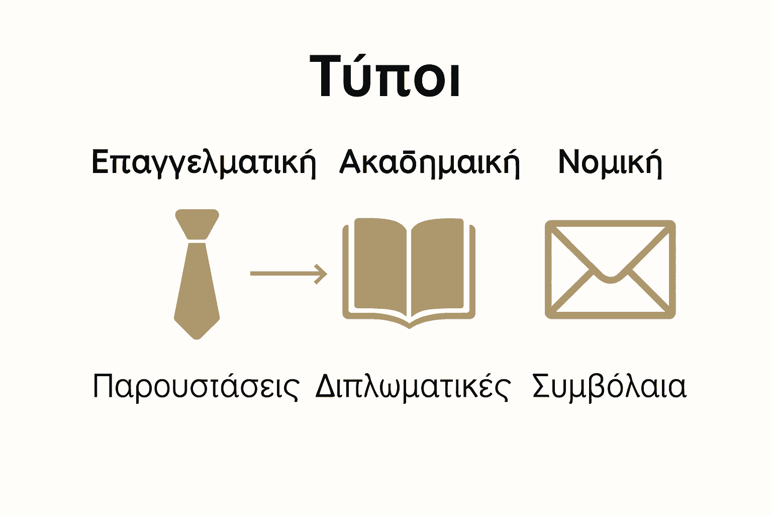 Σύγκριση τύπων formal style γραφής