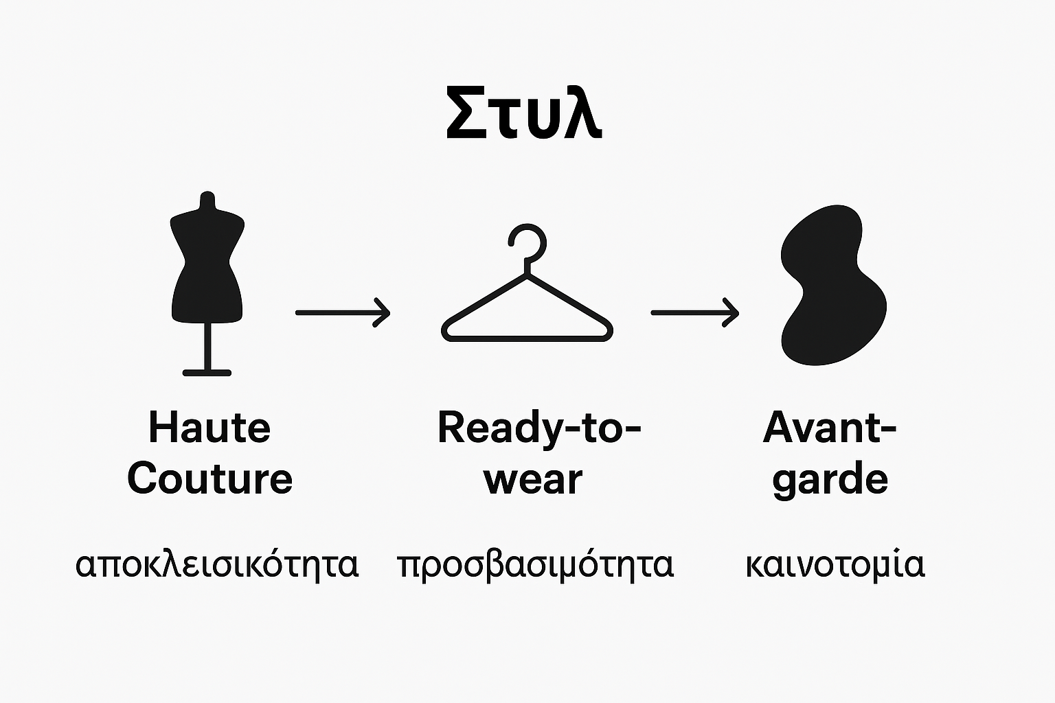 Εικόνα-οδηγός: Σύγκριση διαφορετικών ειδών υψηλής ραπτικής