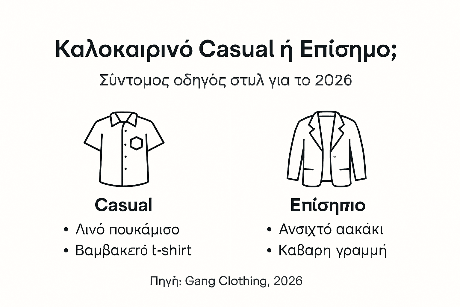 Καλοκαίρι: Χαλαρό ή επίσημο ντύσιμο; Οδηγός επιλογής ανάλογα με την περίσταση