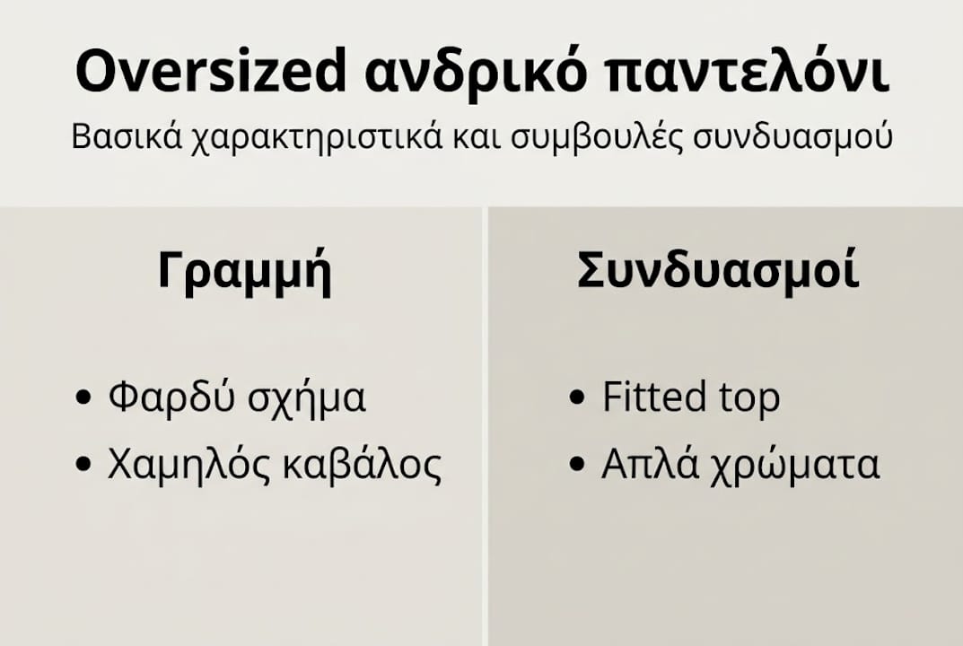 Infographic: Όλα όσα πρέπει να ξέρεις για να φορέσεις φαρδιά παντελόνια με στυλ