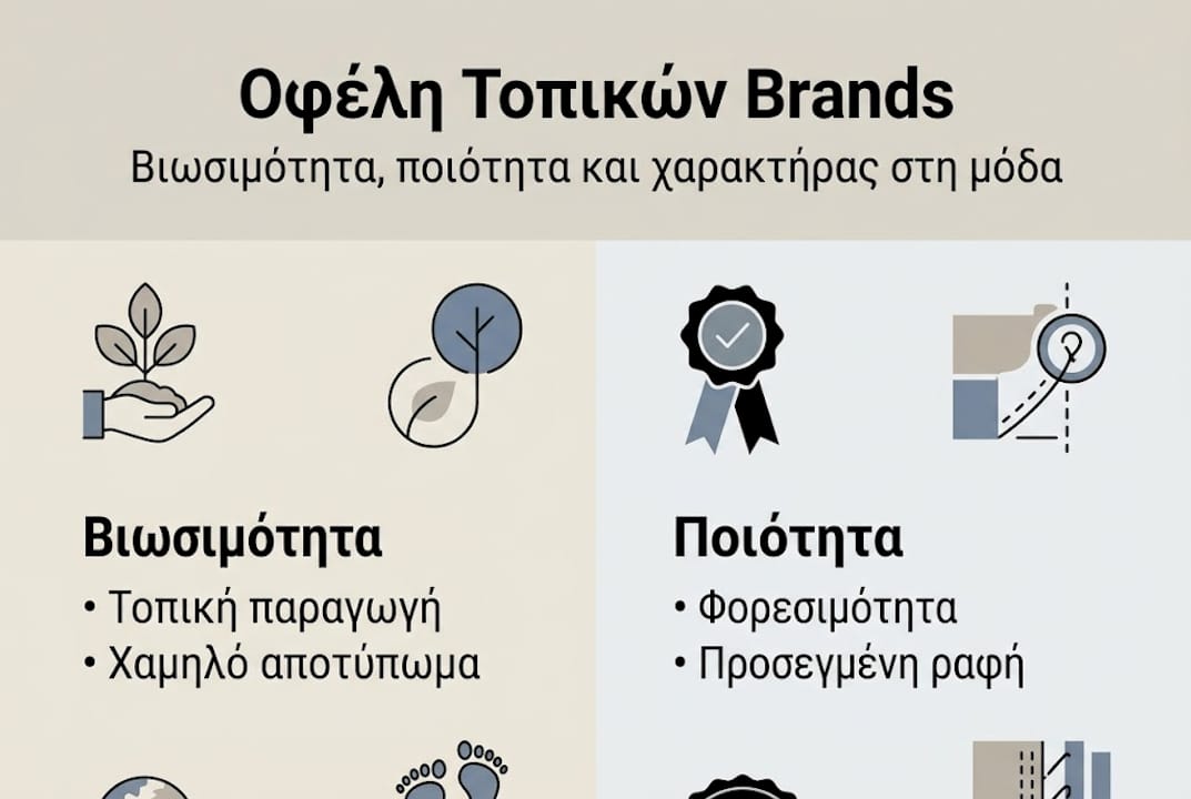 Εικονογραφημένο αφιέρωμα: Τα οφέλη της ανδρικής μόδας από την τοπική αγορά