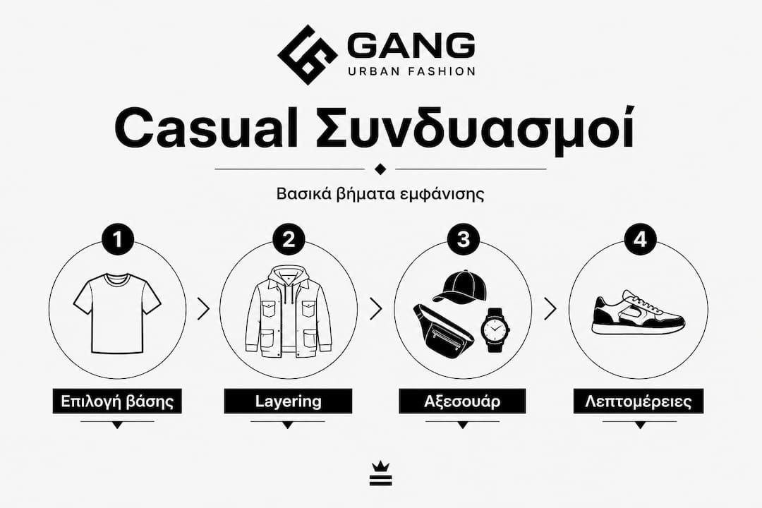 Οδηγός: Πώς να πετύχεις το casual look – τα σημαντικότερα βήματα