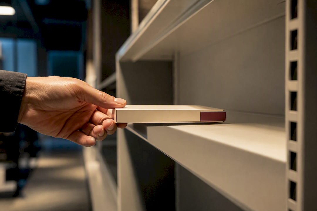 Anonymous gift card box tested on retail shelf