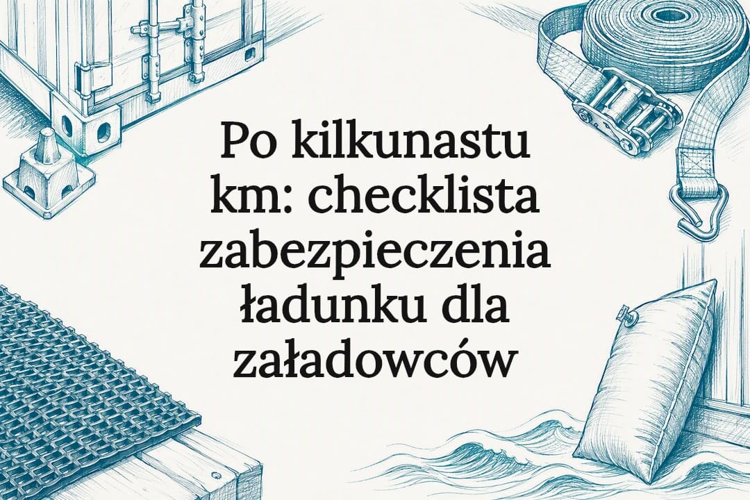 Po kilkunastu km: checklista zabezpieczenia ładunku dla załadowców