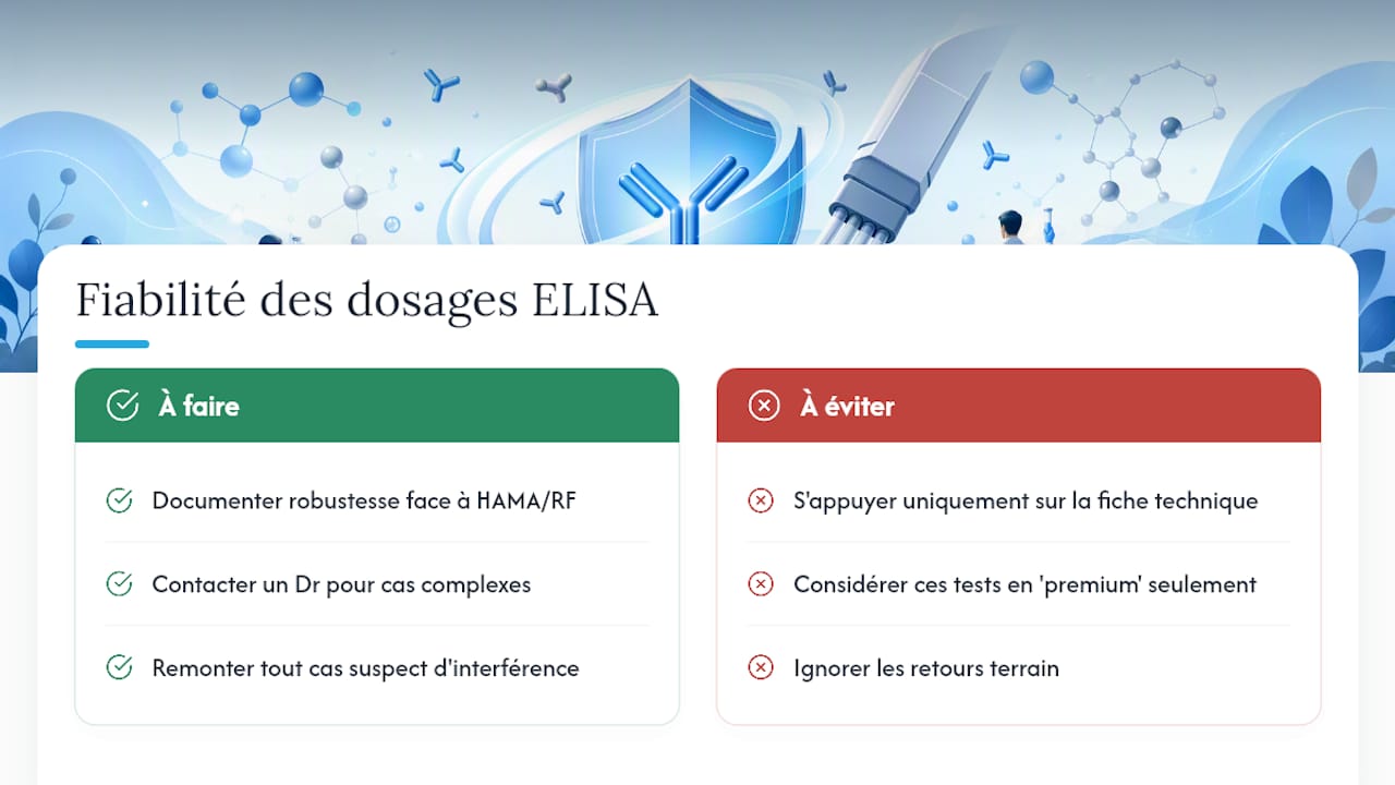Le regard d'Assaygenie sur la fiabilité des dosages Elisa — overview diagram