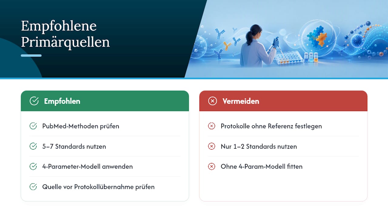 Empfohlene Primärquellen zur weiteren Vertiefung — overview diagram