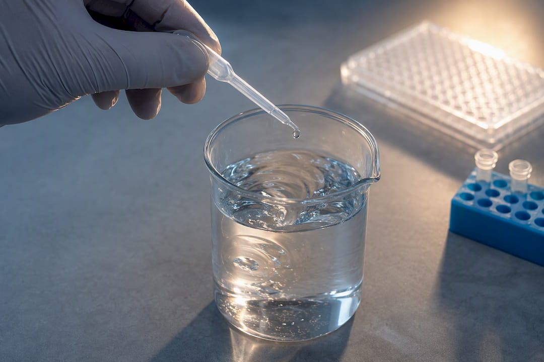 Preparación del tampón de lavado para ELISA