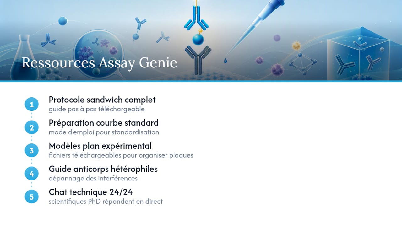 Ressources et support pour le protocole ELISA