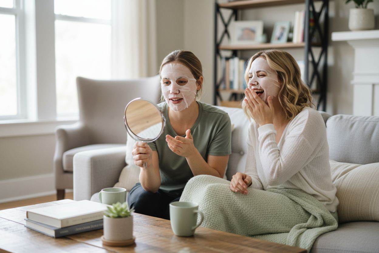 sheet mask φίλοι σαλόνι