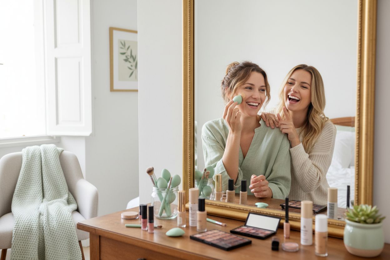 beauty blender εφαρμογή φίλες