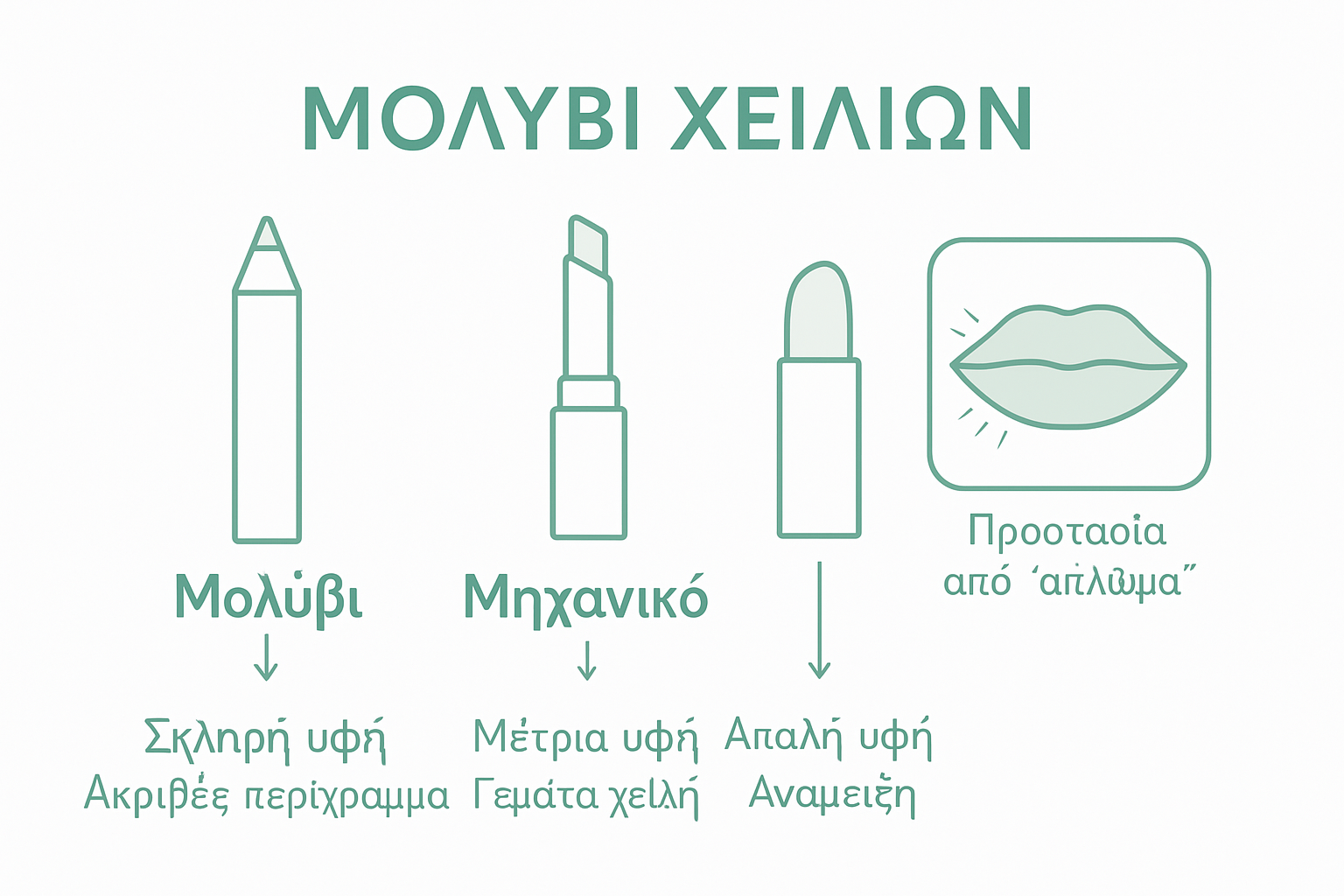 Οδηγός σύγκρισης: Ποια μολύβια χειλιών υπάρχουν και πώς να διαλέξεις το κατάλληλο για κάθε περίσταση
