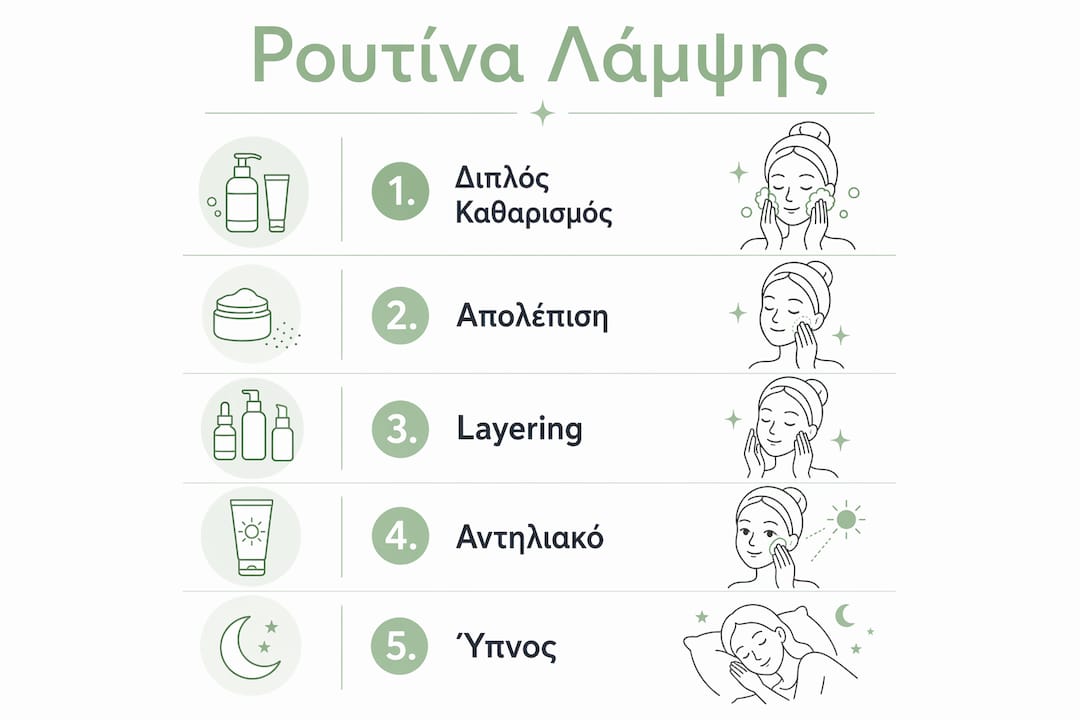 Οδηγός με πρακτικά tips για υγιή και λαμπερή επιδερμίδα