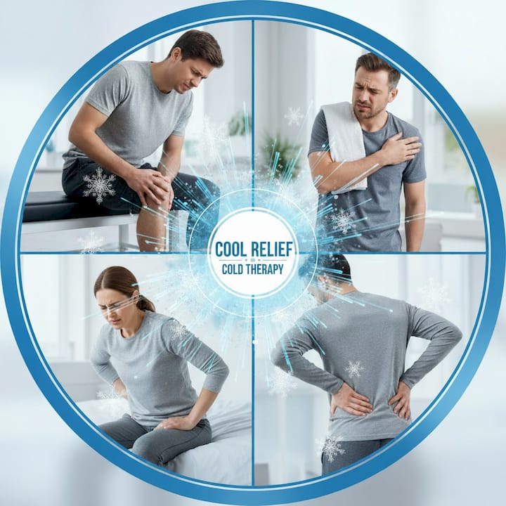 Cool Relief Large Universal Soft Compression Ice Wrap