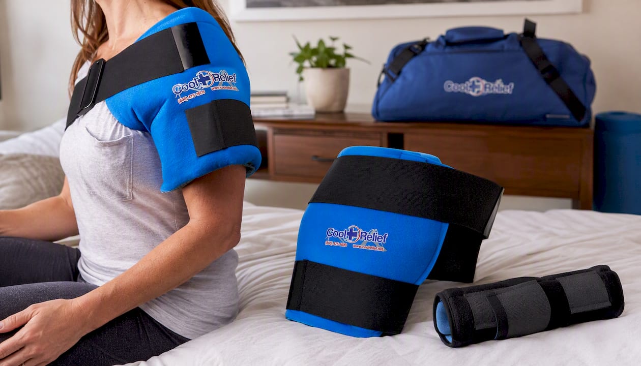 Soft Gel Shoulder Ice Wrap