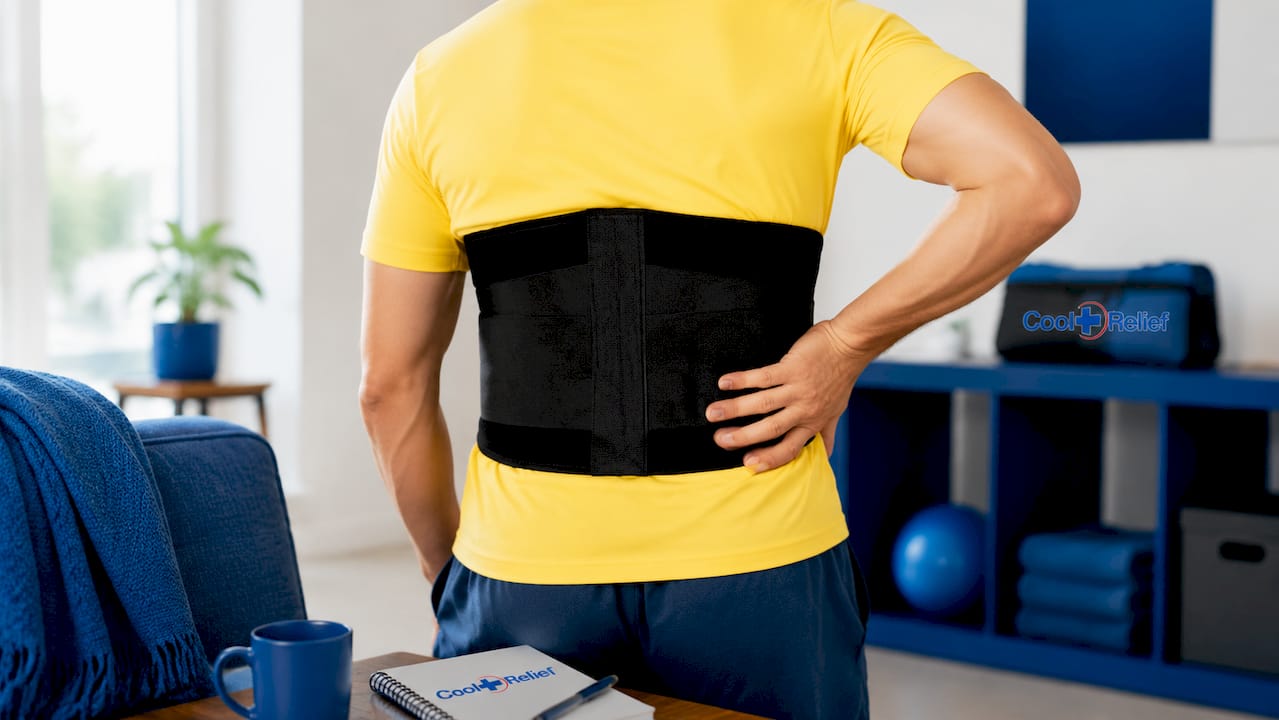 Soft Gel Back Heat Wrap