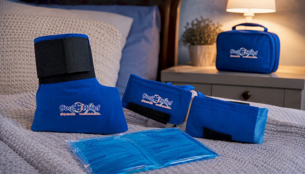 Soft Gel Foot Ice Wrap