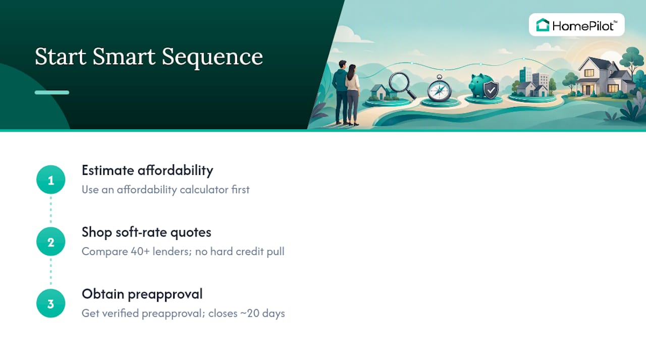 Our Recommendation: Start Smart, Then Get Verified, overview diagram