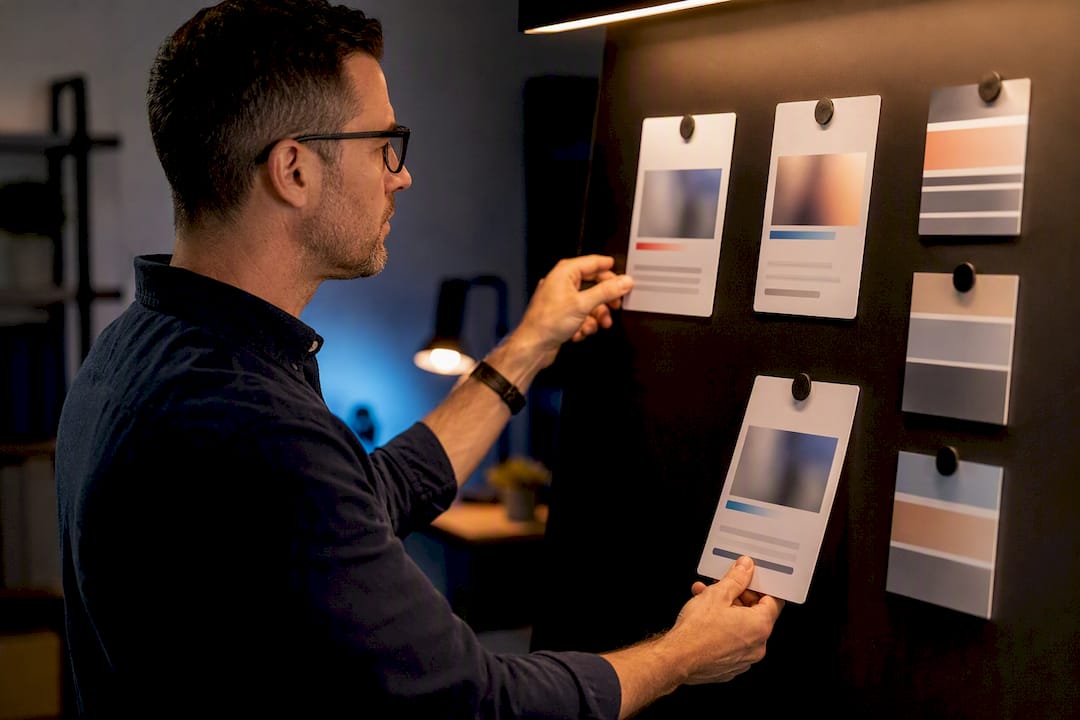 Agent comparing final expense ad variations