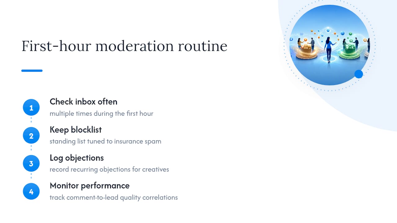 What FexAds Has Learned Running Comment Moderation for Agents — overview diagram