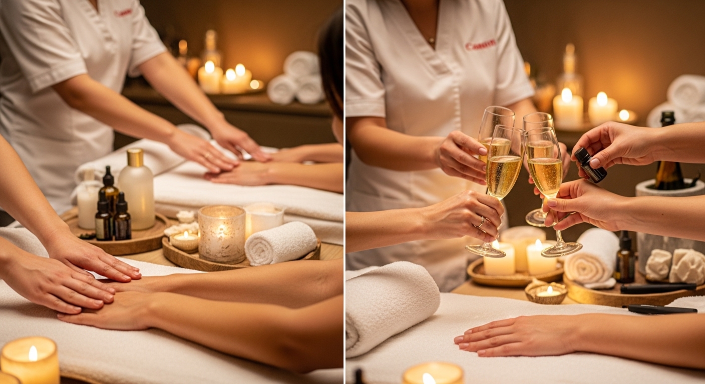 evjf barcelone spa groupe
