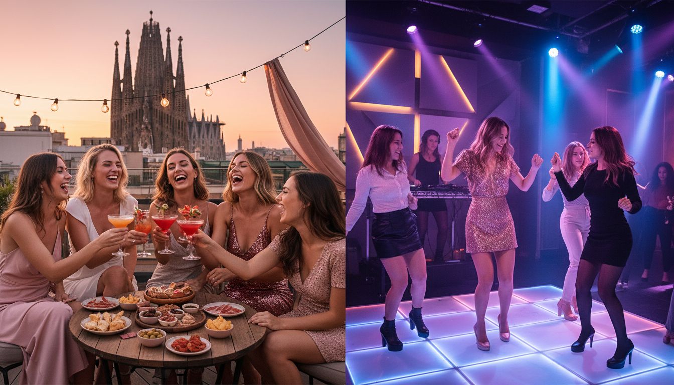 soirée EVJF Barcelone Madrid