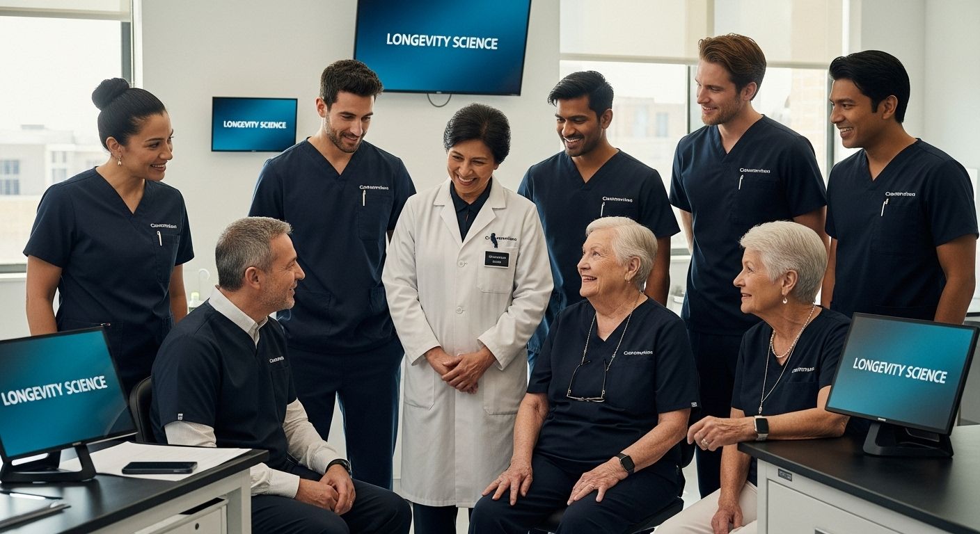 longevity science research lab