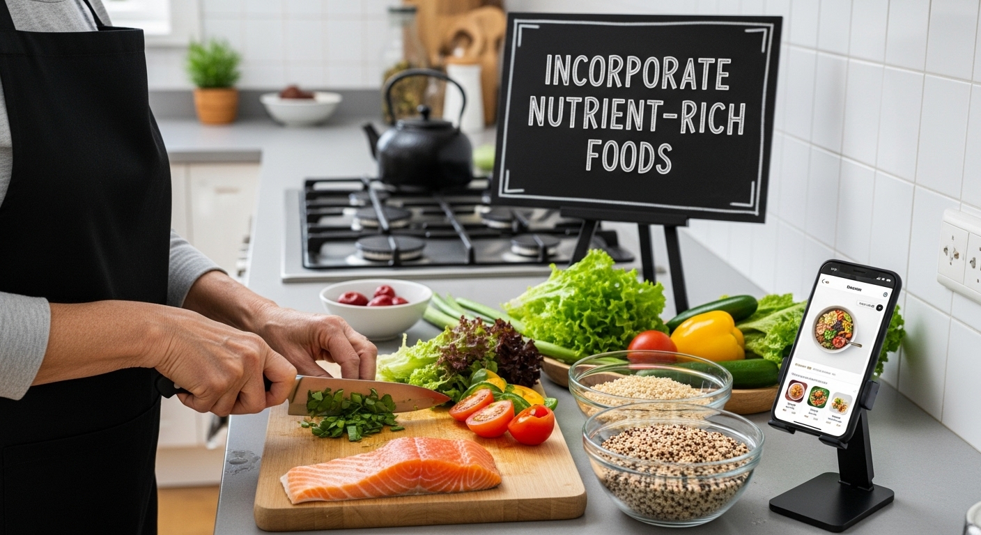 healthy aging meal prep