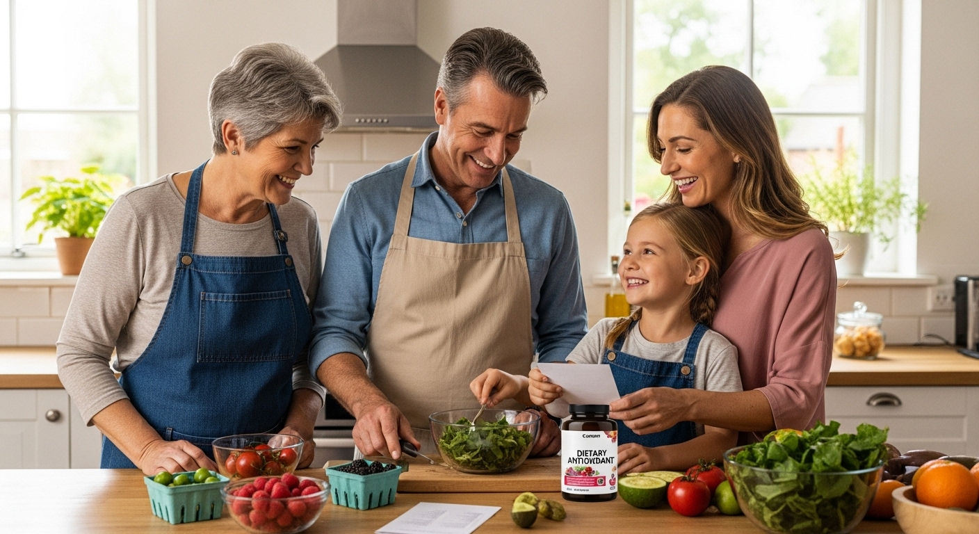 antioxidant food preparation