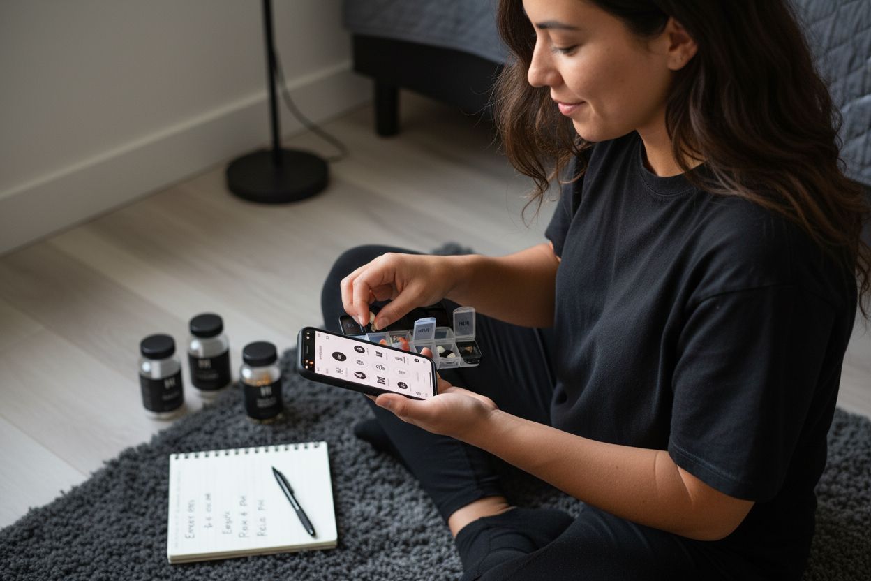 supplement tracking abendroutine