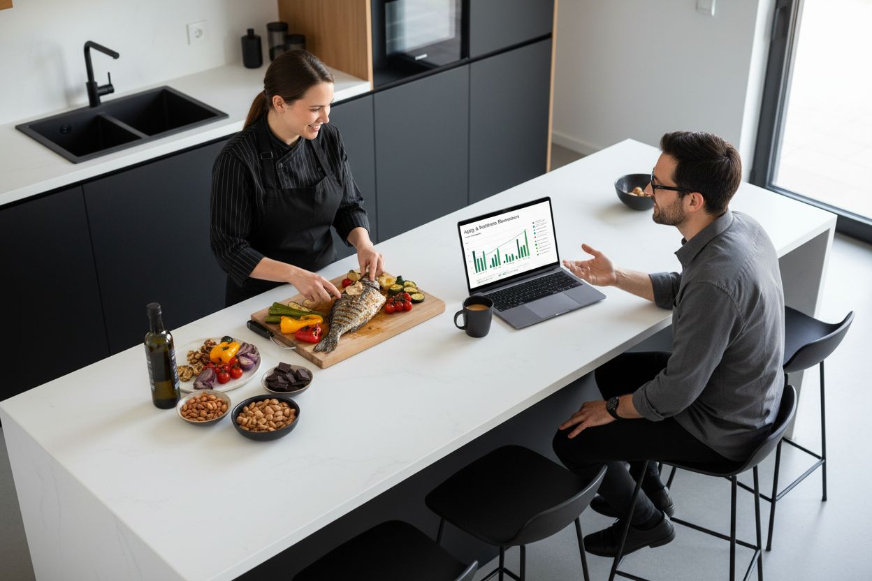 mediterranean diet kitchen