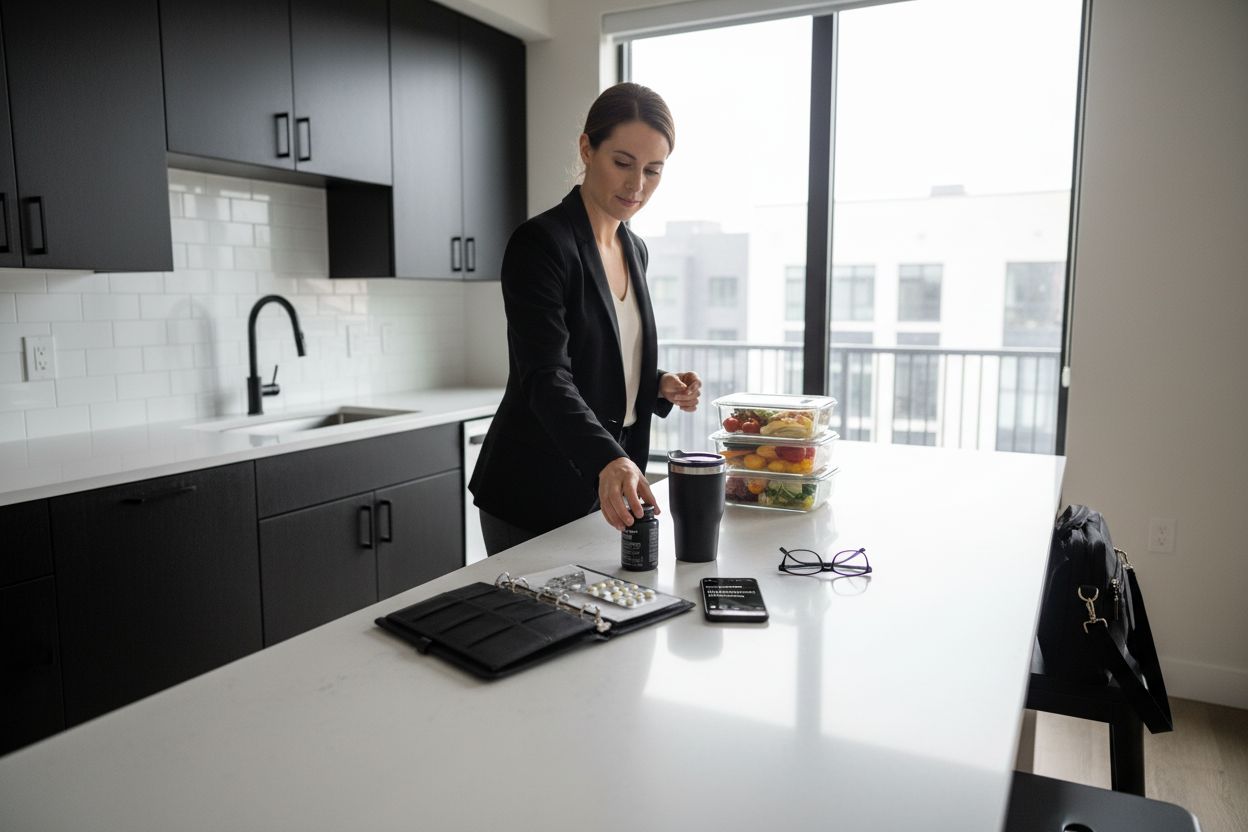 morning supplement prep