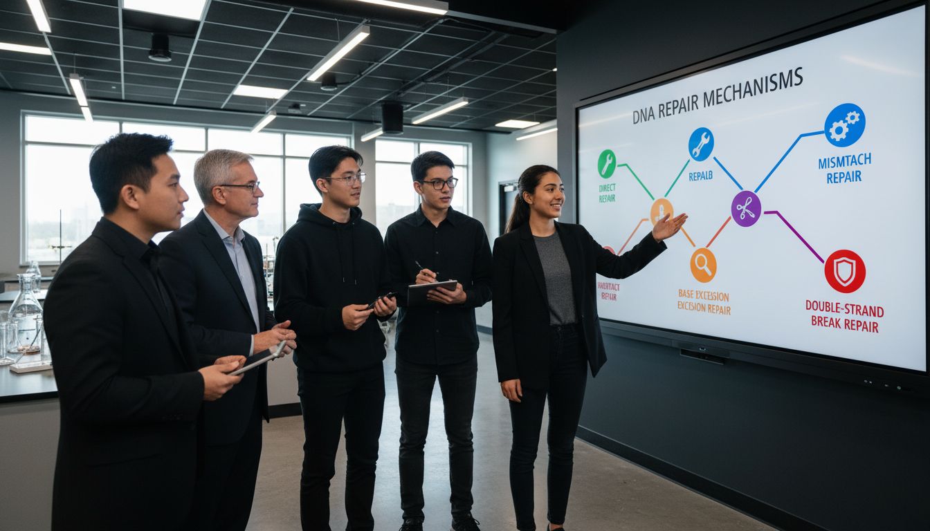 dna repair mechanisms chart