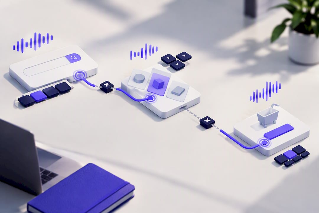 Assistive testing path through ecommerce stages