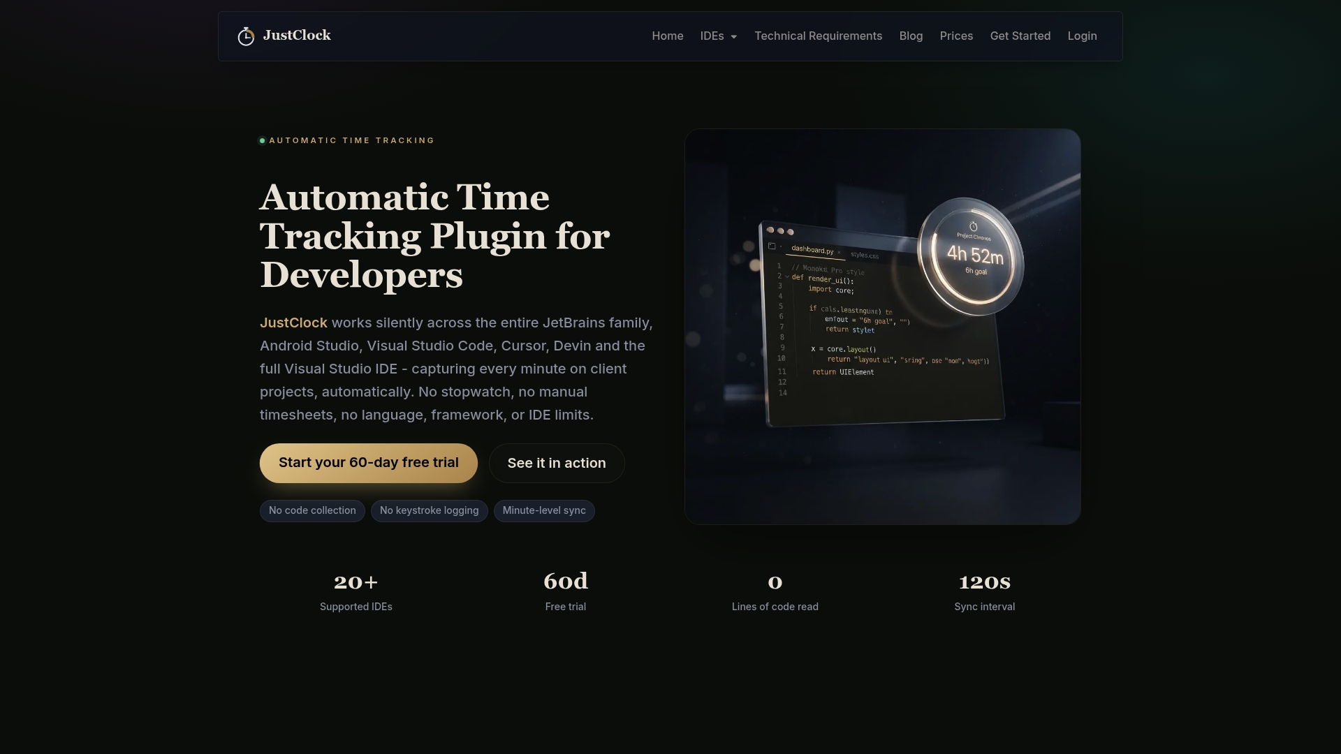 JustClock
